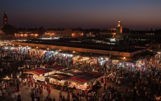 Noche en Marrakech, Jemaa el Fna