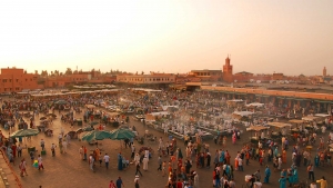 Jemaa el Fna, Marrakech, Marruecos.