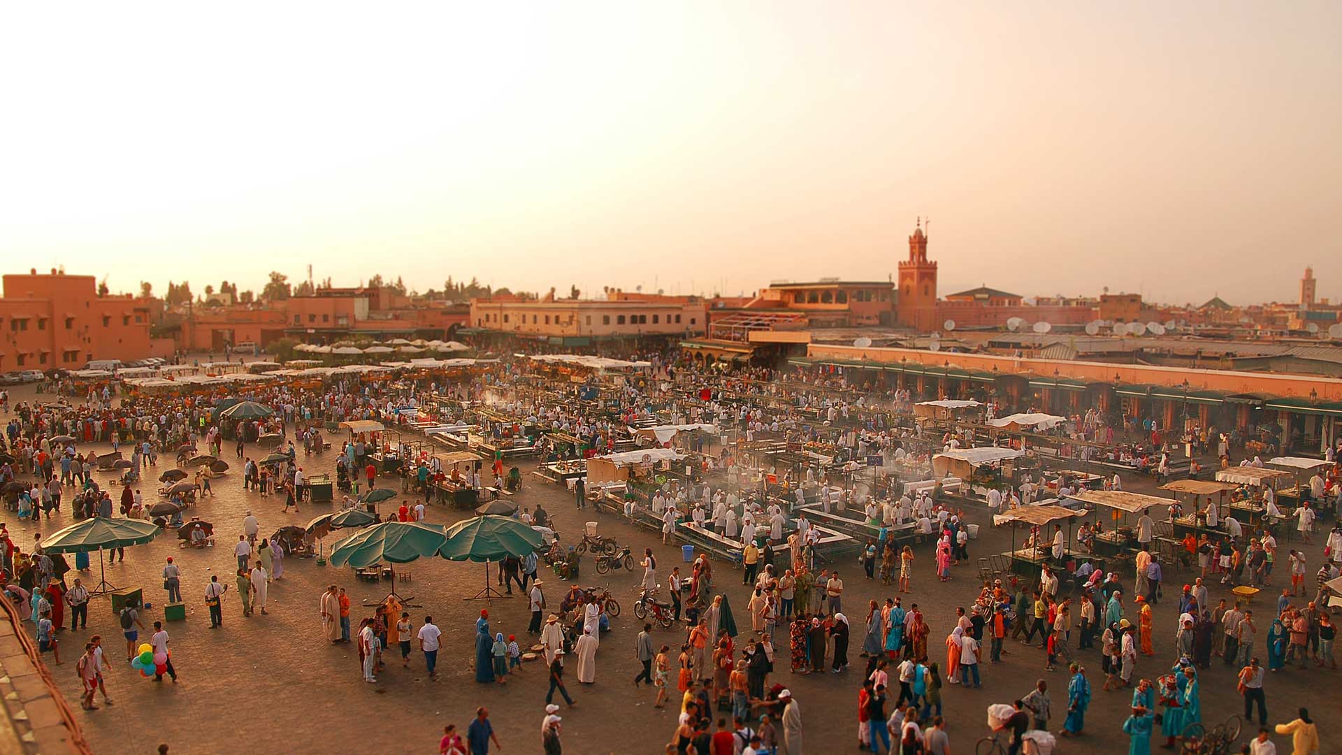 Jemaa el Fna, Marrakesh, Morocco.