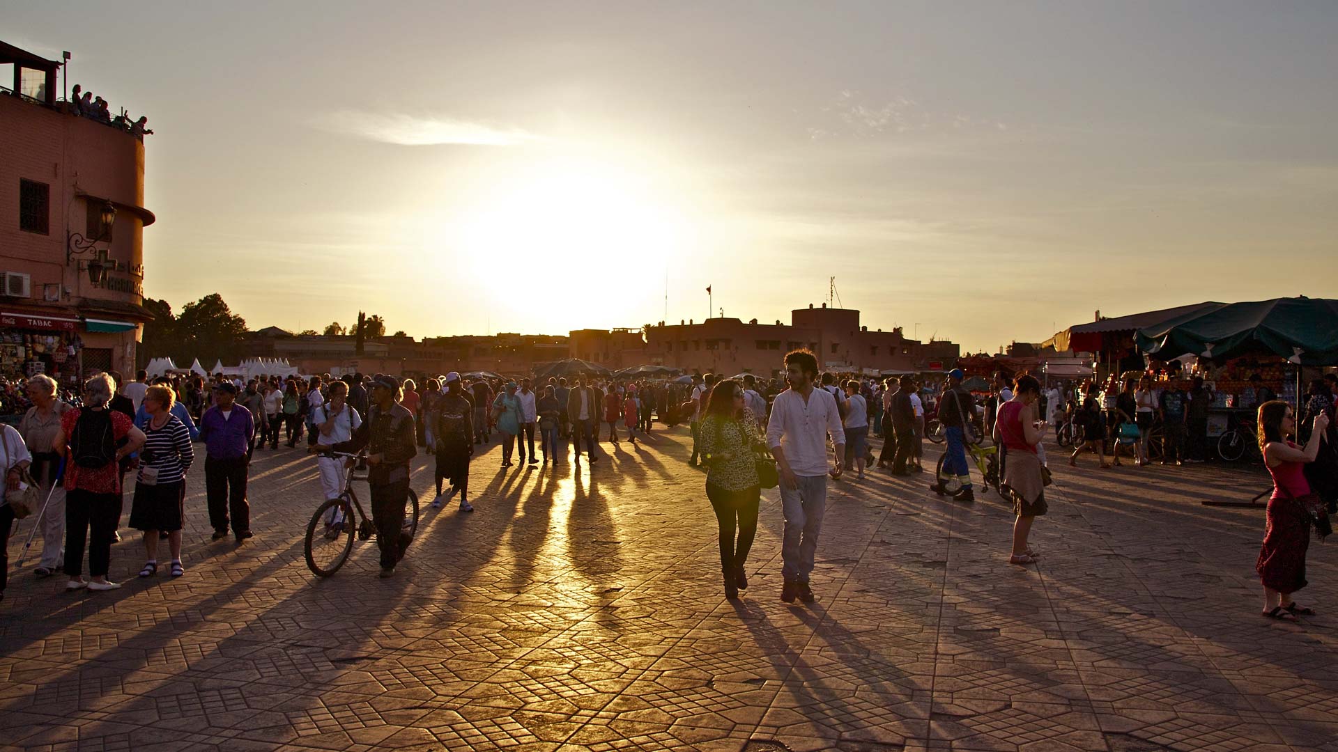 Atardecer en Marrakech, Jemaa el Fna