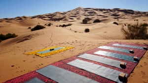 Yoga en lugares especiales. Marruecos